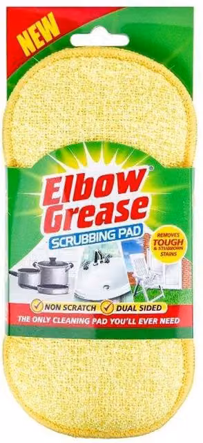 Elbow Grease Cleaning Pad in Yellow