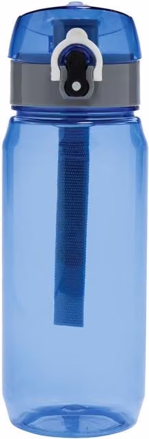 XD Design Yide Lockable RPET Water Bottle, Blue, 600ml – 1