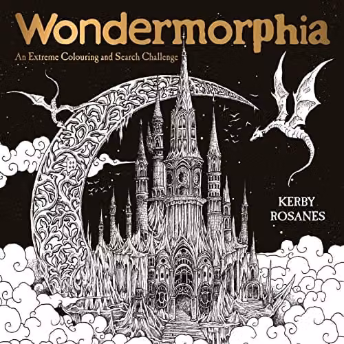 LOM ART Wondermorphia: An Extreme Colouring and Search Challenge for Adults, Multicolour