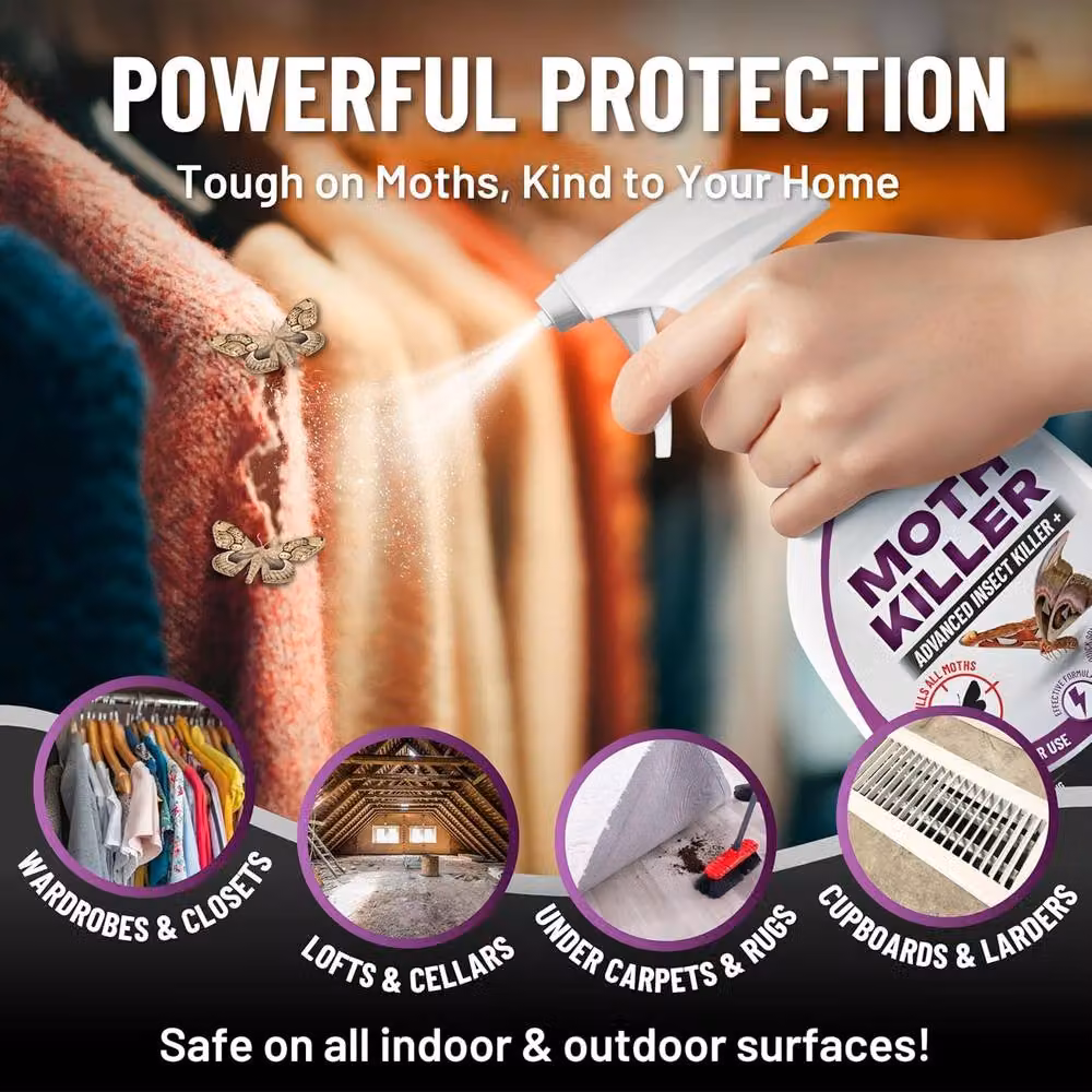 volila Moth Spray 500ml Stain-Free Long-Lasting Fabric and Clothing Protection – 2