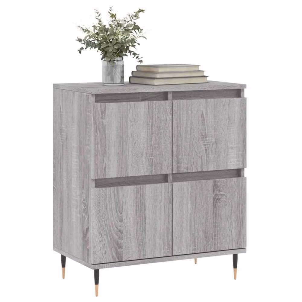 Berkfield Home Grey Sonoma Sideboard, W: 60 cm, D: 35 cm, H: 70 cm – 3