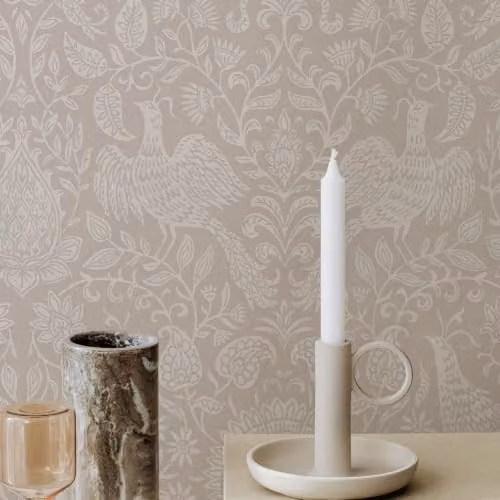 Graham & Brown Superfresco Easy Beige Floral Botanical Wallpaper Roll – 2