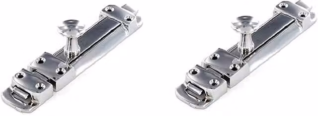 Golden Grace Silver Door Add Lock with Screws