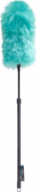 JVL Extendable Synthetic Duster with Telescopic Handle - Turquoise