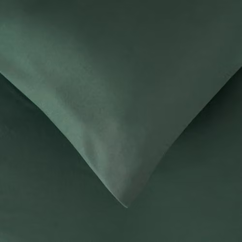 OHS 2 Pack Soft Microfibre Housewife Pillowcases with Envelope Closure, Green – 2