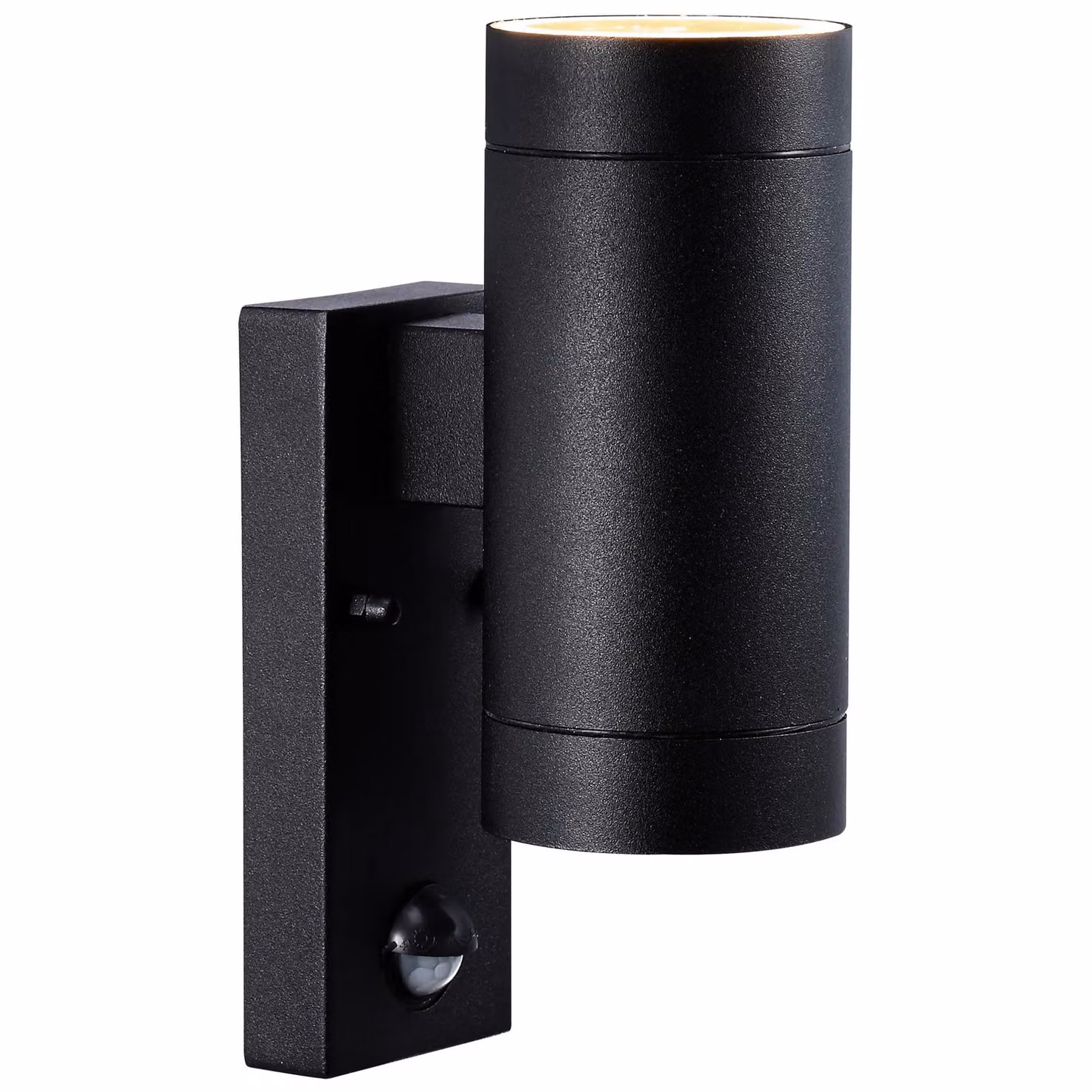 Nordlux Tin Black Metal Outdoor Wall Light with Motion and Dusk Sensor, GU10, IP54 – 2