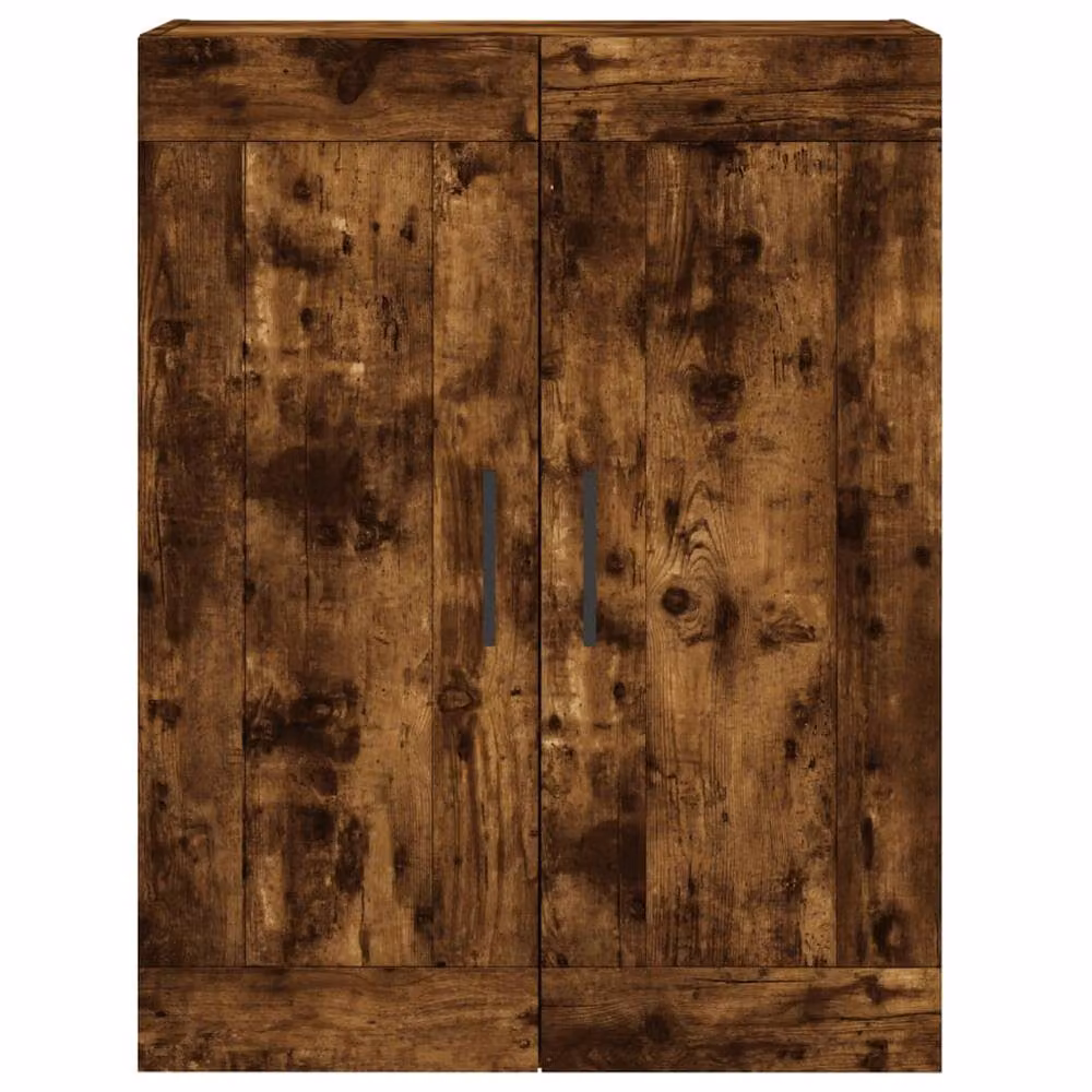 Berkfield Home Wall Mounted Smoked Oak Cabinet in Brown, W/D/H: 69.5 x 34 x 90 cm – 6