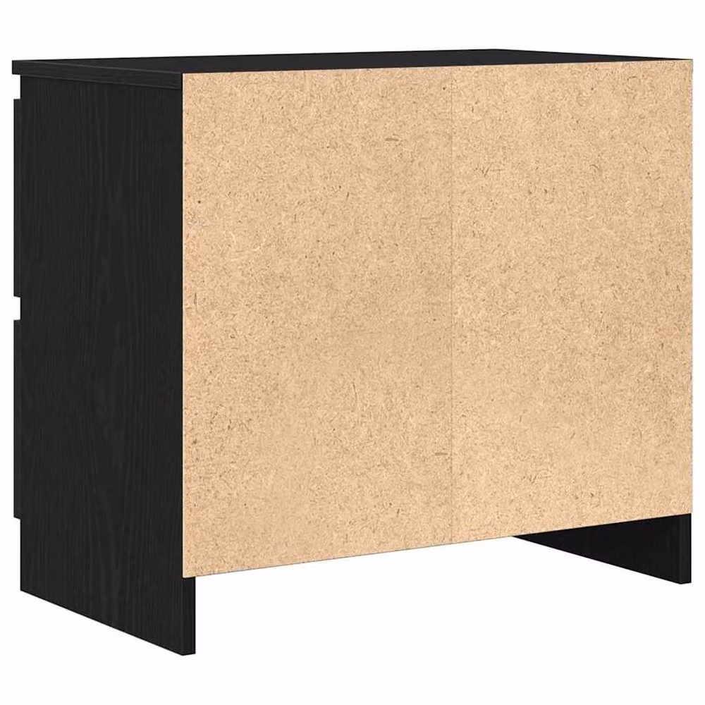Berkfield Home Modern Black Matt TV Cabinet in Engineered Wood W/D/H: 60 x 35 x 54 cm – 6