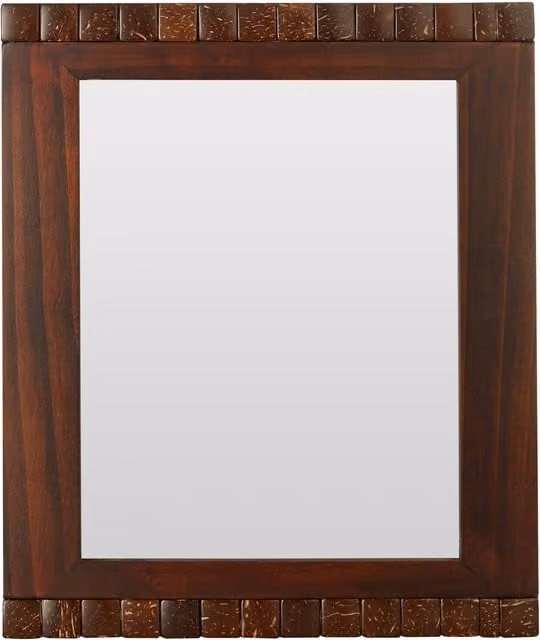 Orsina Maison by Premier Modern Wood Photo Frame with Mosaic Pattern, Brown, 8 x 10 inch