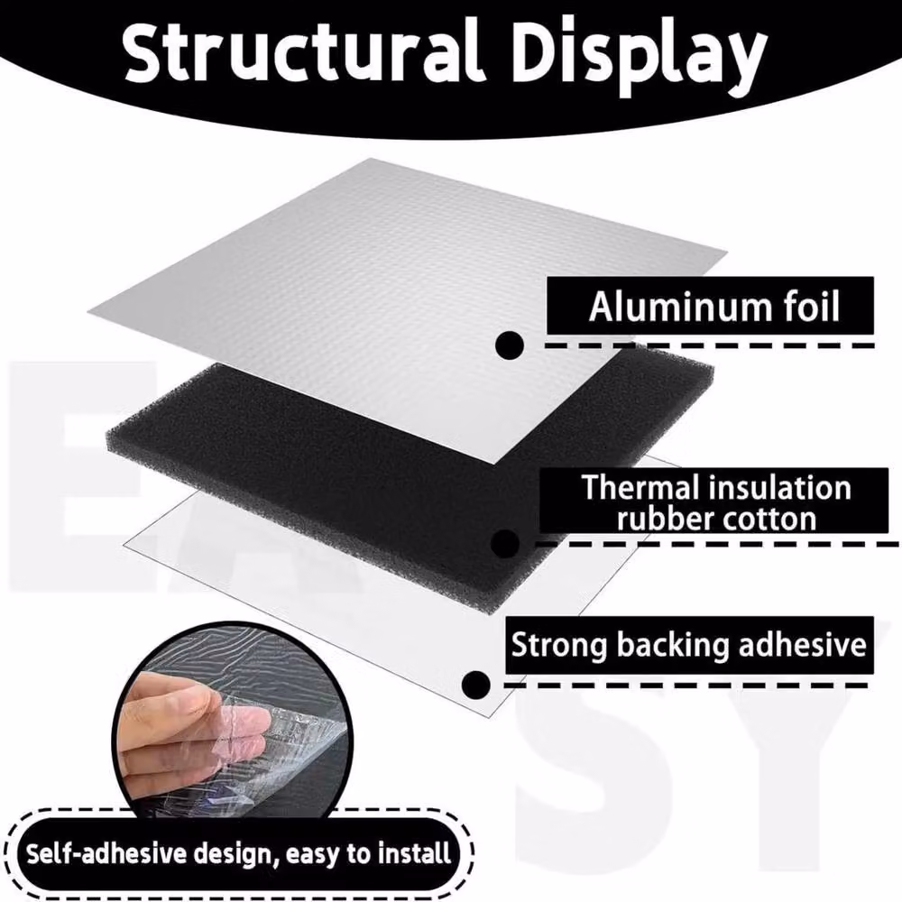 NESTLUNE Toilet Cistern Anti Condensation Insulation Pad in Grey – 3