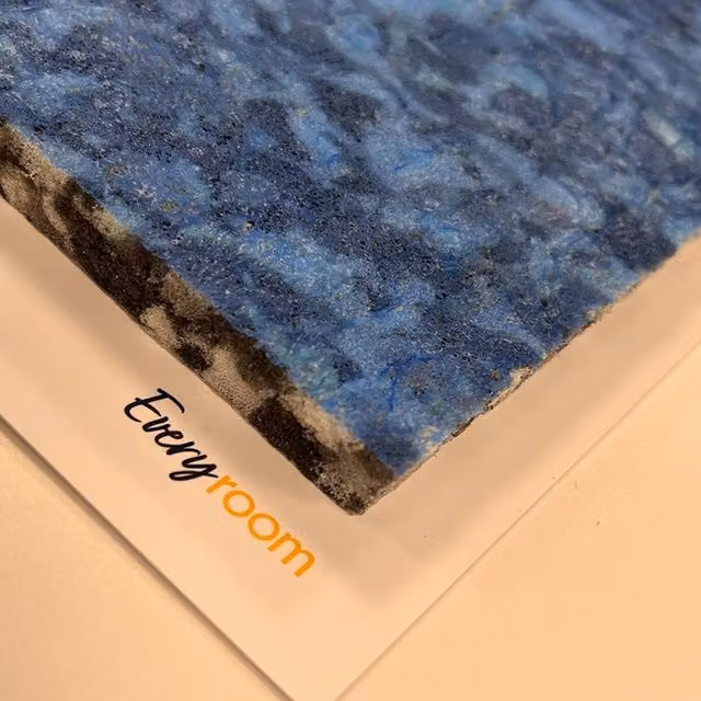 Bedding Mill Carpet Underlay 12mm Dark Blue Cushion