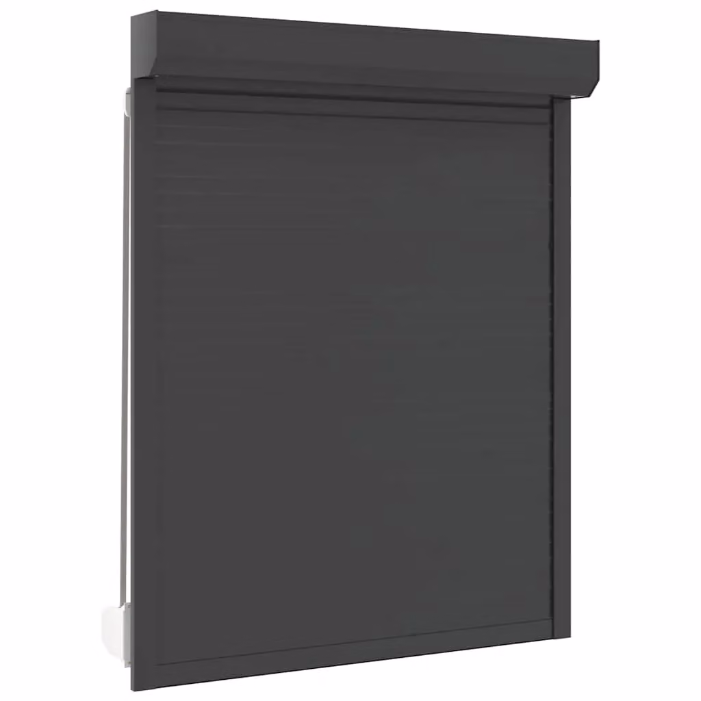 Berkfield Home Manual Aluminium Roller Shutter, Anthracite, W: 120 cm, H: 150 cm – 2