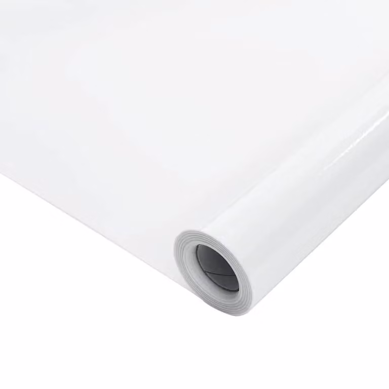Berkfield Home Static Frosted Transparent White PVC Window Films, 5 Pieces