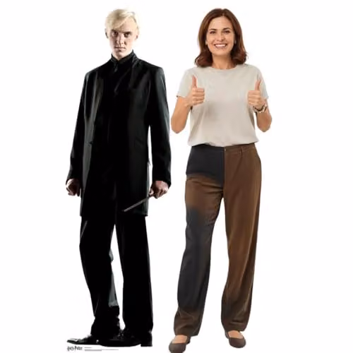 Star Cutouts SC644 Draco Malfoy Tom Felton Lifesize Cardboard Cutout Harry Potter Prop – 1