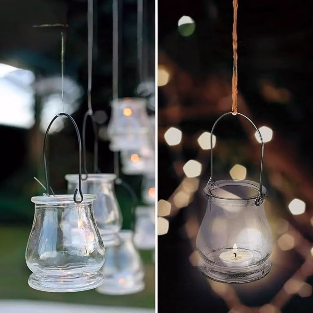 volila 12 Pack Clear Tealight Holders for Home Table Decoration – 5