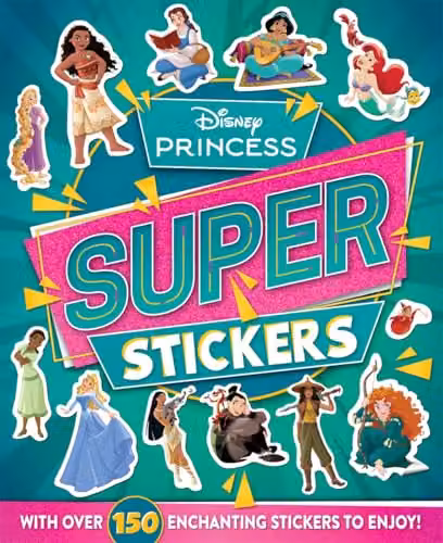 Disney Princess Super Stickers Multicolour with over 150 stickers