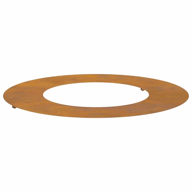 Berkfield Home Lush Corten Steel Planter, Brown, Diameter: 70 cm