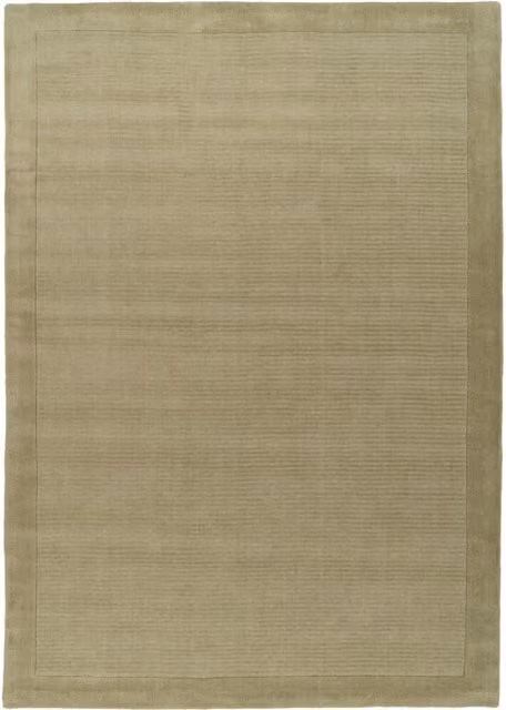 Kukoon Hand-Tufted Natural Wool Plush Pile Area Rug in Green, W: 120 cm x L: 170 cm