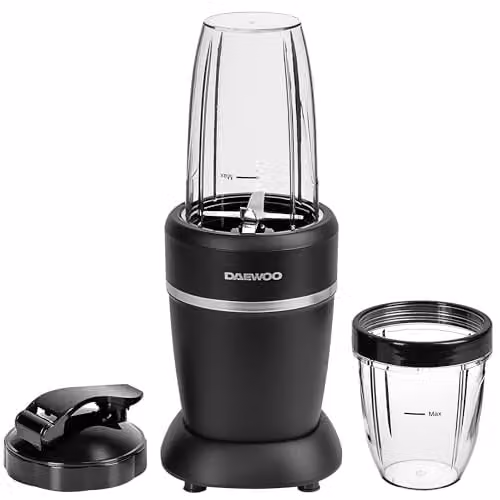 Daewoo Ultra Blend 1000W Smoothie Maker Blender with 600ml Travel Cup in Black