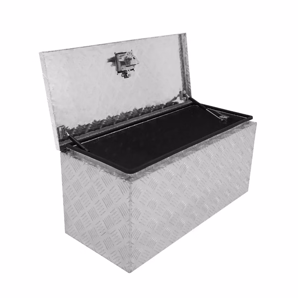 Monstershop Waterproof Aluminium Tool Box, 102L, Silver, W/D/H: 81.0 x 35.0 x 37.0 cm – 3