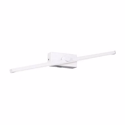 Netlighting Modern LED Wall Lamp in White and Chrome with Warm White 3000K 840lm