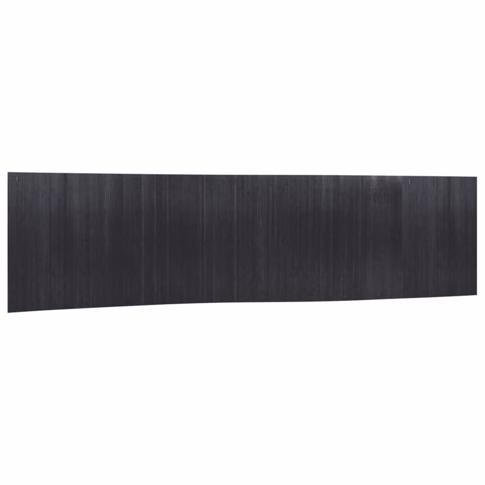 Berkfield Home Bamboo Room Divider in Dark Grey, H 165 cm x W 800 cm – 3