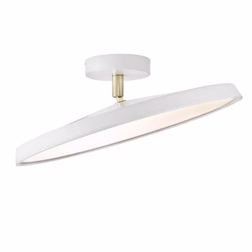 Nordlux Kaito LED Ceiling Light, White Metal, Warm White 3000k, Diameter: 39 cm – 1