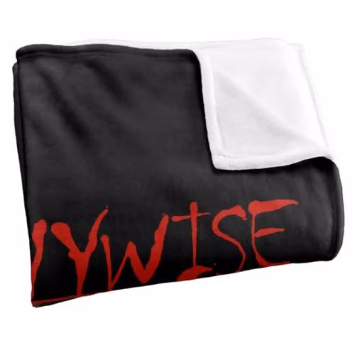 LOGOVISION It Chapter 2 Pennywise Squares Super Soft Fleece Throw Blanket, Multicolour, W: 91 cm, D: 147 cm – 2