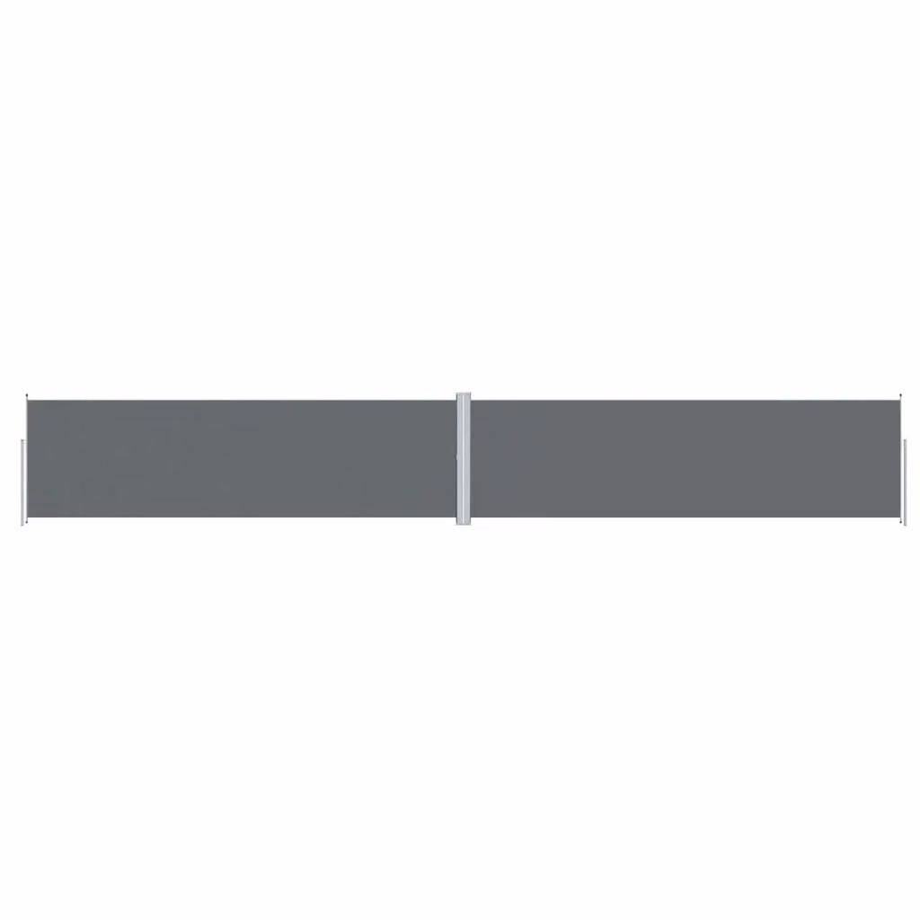 Berkfield Home Retractable Single Side Roller Awning in Anthracite and Black, W: 1200 cm, H: 180 cm – 2