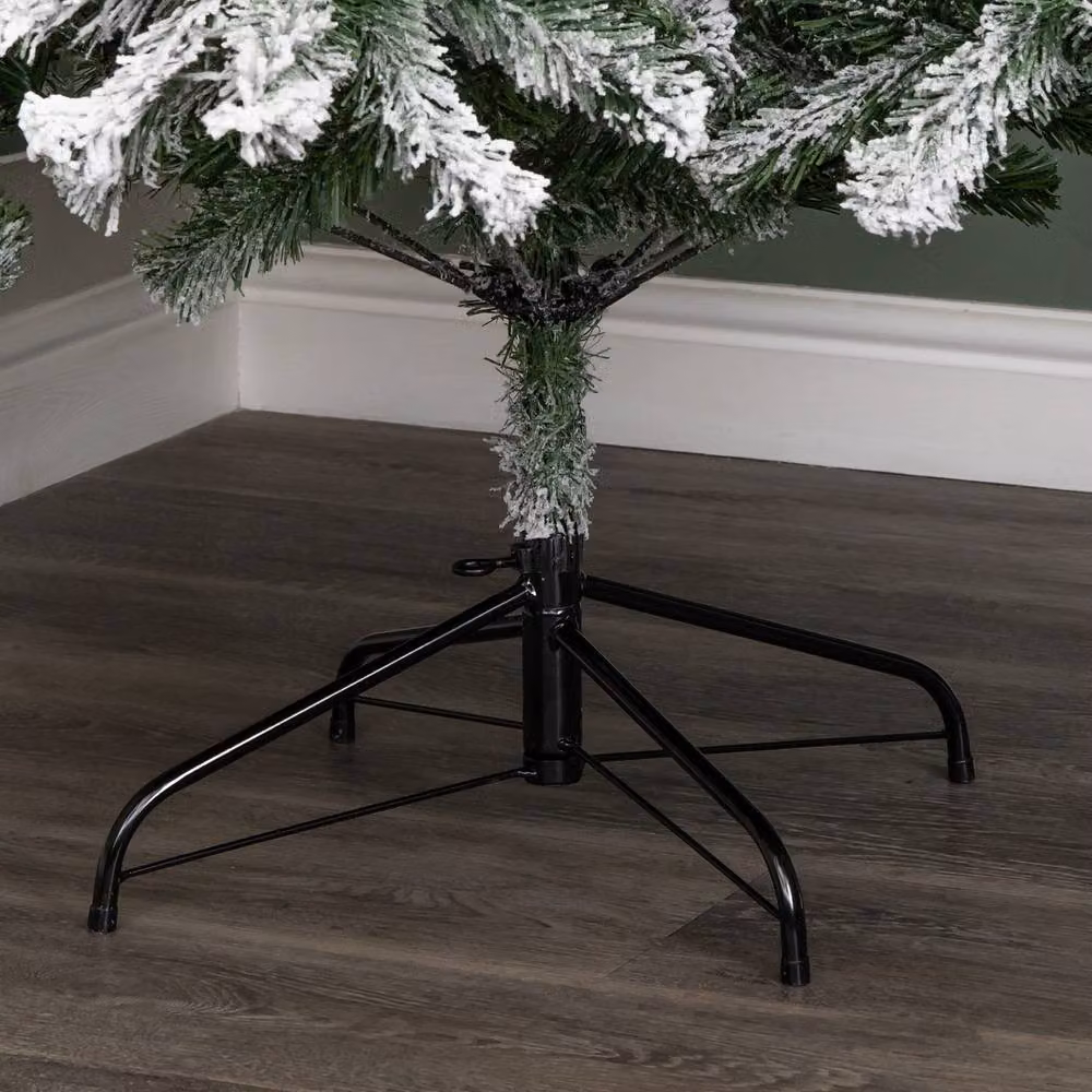 Samuel Alexander Snowy Imperial Pine Green Fir Christmas Tree with Metal Stand – 3