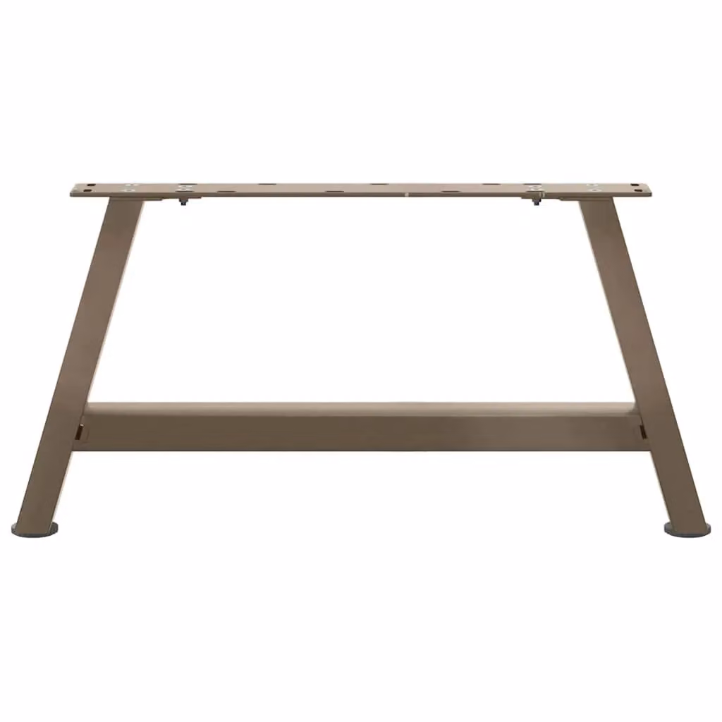 Berkfield Home A-Shaped Steel Coffee Table Legs, 2 Pieces, Black Matt, H 70 cm x W 30.5 cm – 3