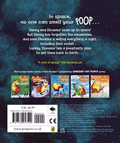 The Dinosaur that Pooped a Planet! Multicolour Rhyming Picture Book by Penguin – 2