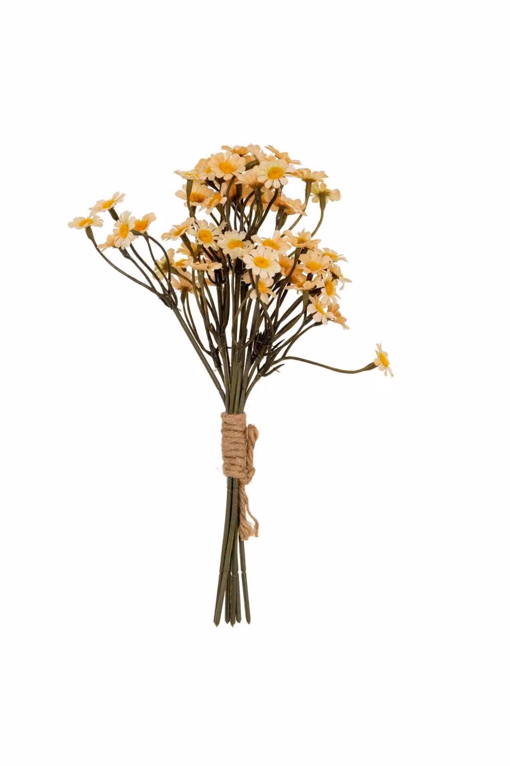 KDMD Cream and Beige Daisy Bunch Lifelike Artificial Tabletop Floral Display – 2