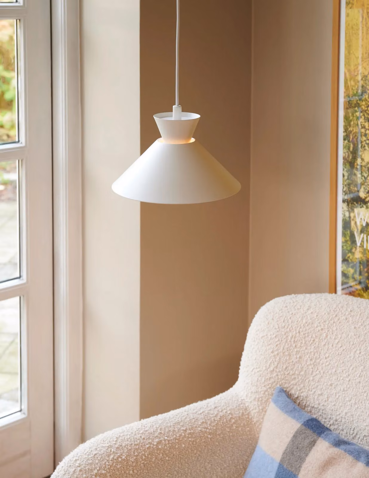 Nordlux Dial Pendant Light, White Metal, Diameter: 25 cm – 2