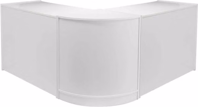 Monster Shop Zodiac Shop Counter and Retail Display Set in White, W/D/H: 120 x 60 x 90 cm