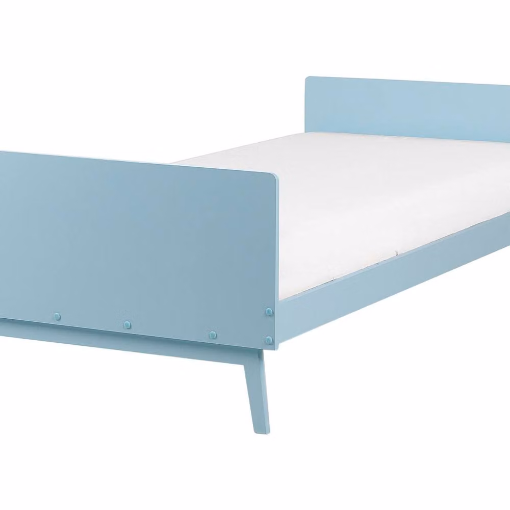 Wyld and Coco Blue Pine Single Bed Frame W/D/H: 90 x 200 x 60 cm – 2