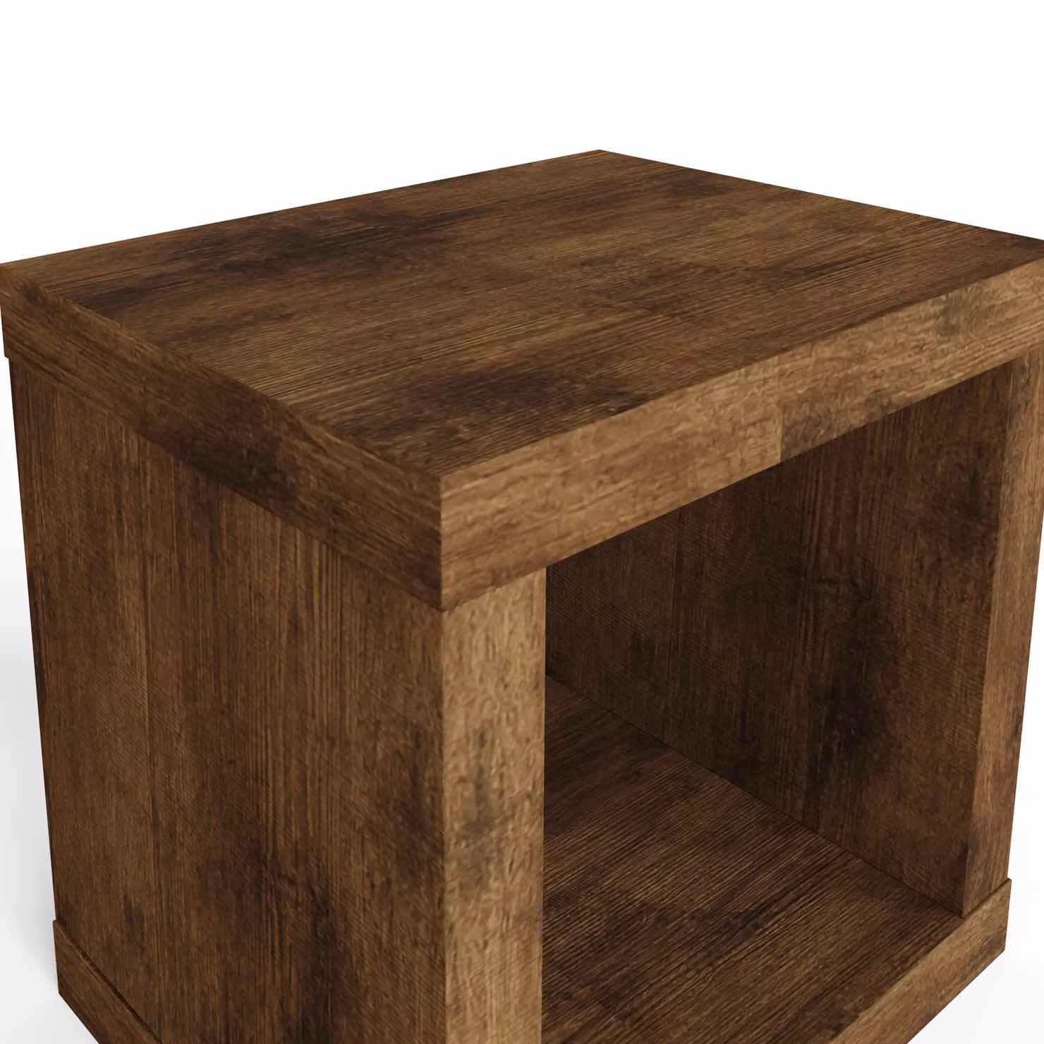 GFW Jakarta Mango Wood Cube Side Table in Brown – 4