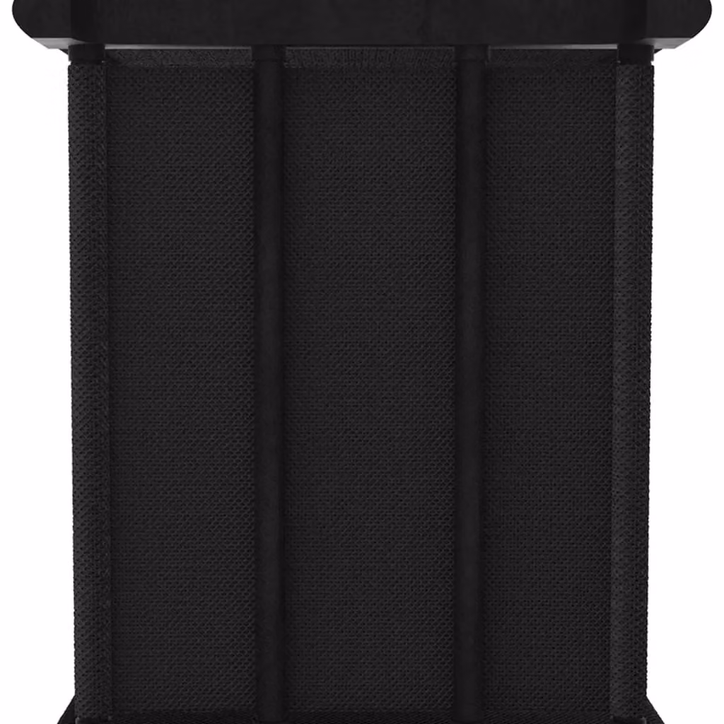 Berkfield Home 4-Cube Modern Freestanding Display Shelf, Black, W: 69 cm, D: 30 cm, H: 72.5 cm – 3