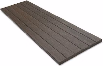 Ecoscape Forma Composite Decking Flat Trim, Havana Brown, W: 150 mm x L: 3000 mm