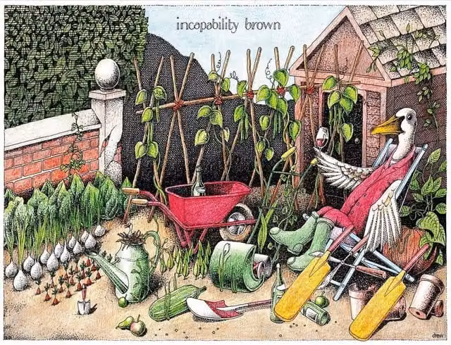 Simon Drew Designs Incapability Brown 1000 Piece Jigsaw in Multicolour