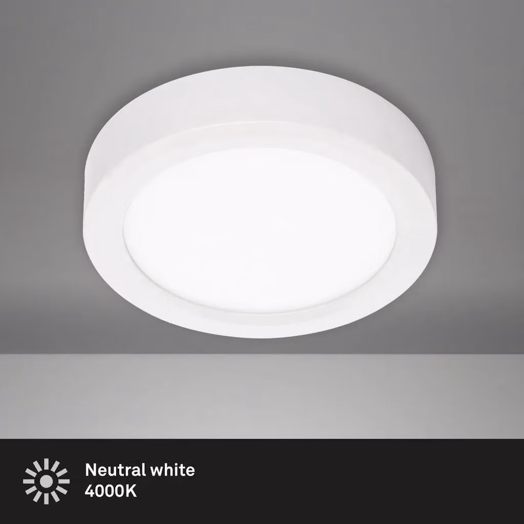 Briloner White 11W Round LED Surface Light – 2