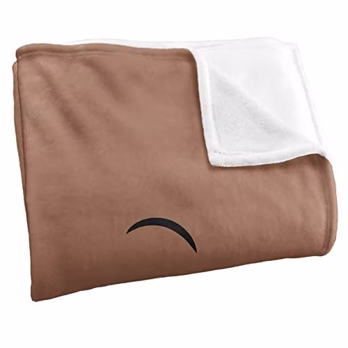 LOGOVISION White Fluffy Fleece Throw Blanket W/D/H: 152 x 127 cm – 2