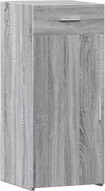 Berkfield Home Grey Sonoma Sideboard in Engineered Wood W/D/H: 40 x 42.5 x 93 cm – 1