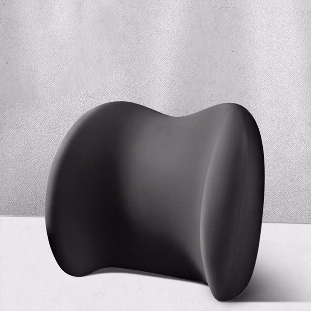 NESTLUNE Memory Foam Lumbar and Seat Cushion for Wheelchairs and Office Chairs, Black, W: 190 cm, D: 100 cm – 3