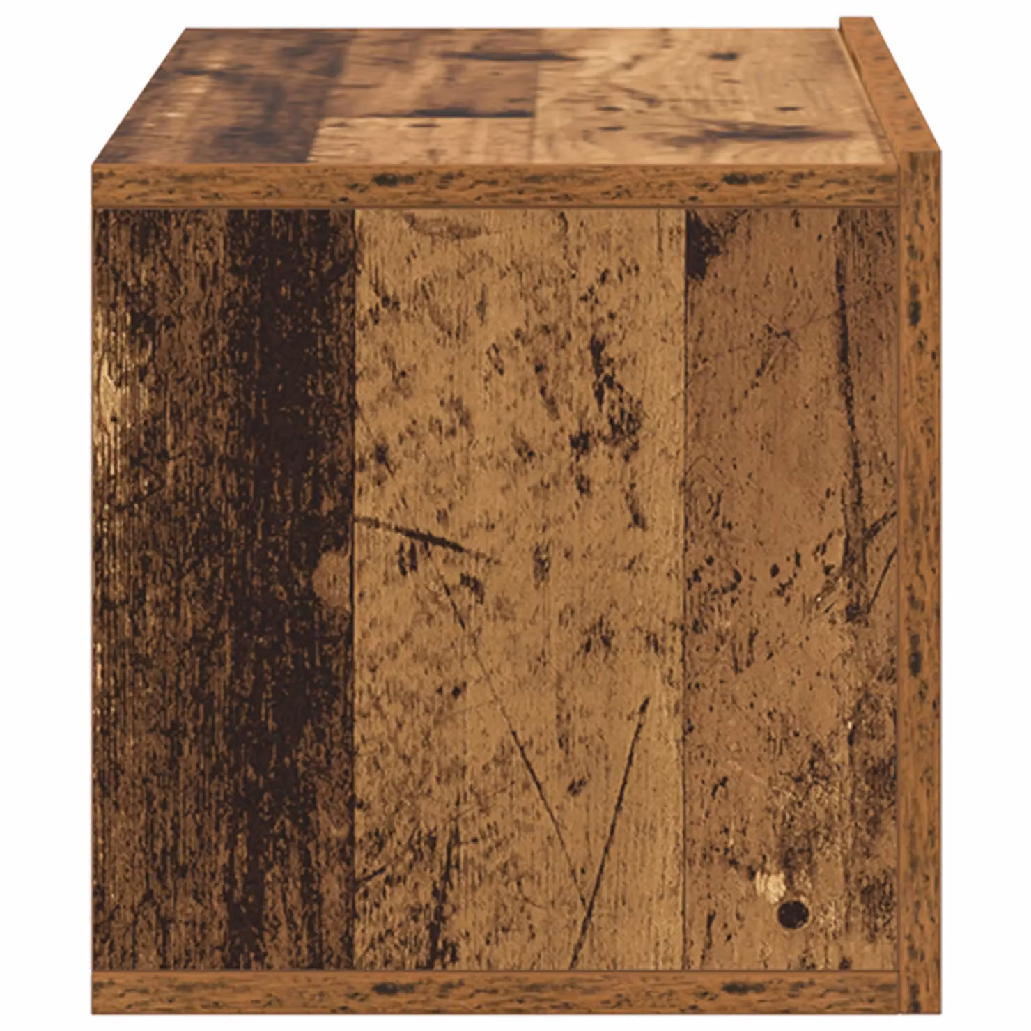 Berkfield Home Rustic Brown TV Cabinet in Old Wood Particle Board and MDF – 4