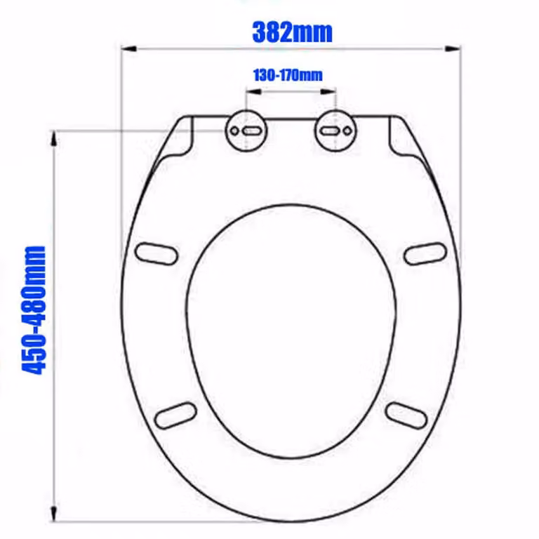SPETLEK Oval Soft Close Toilet Seat with Quick Release Metal Hinges in Cool White
