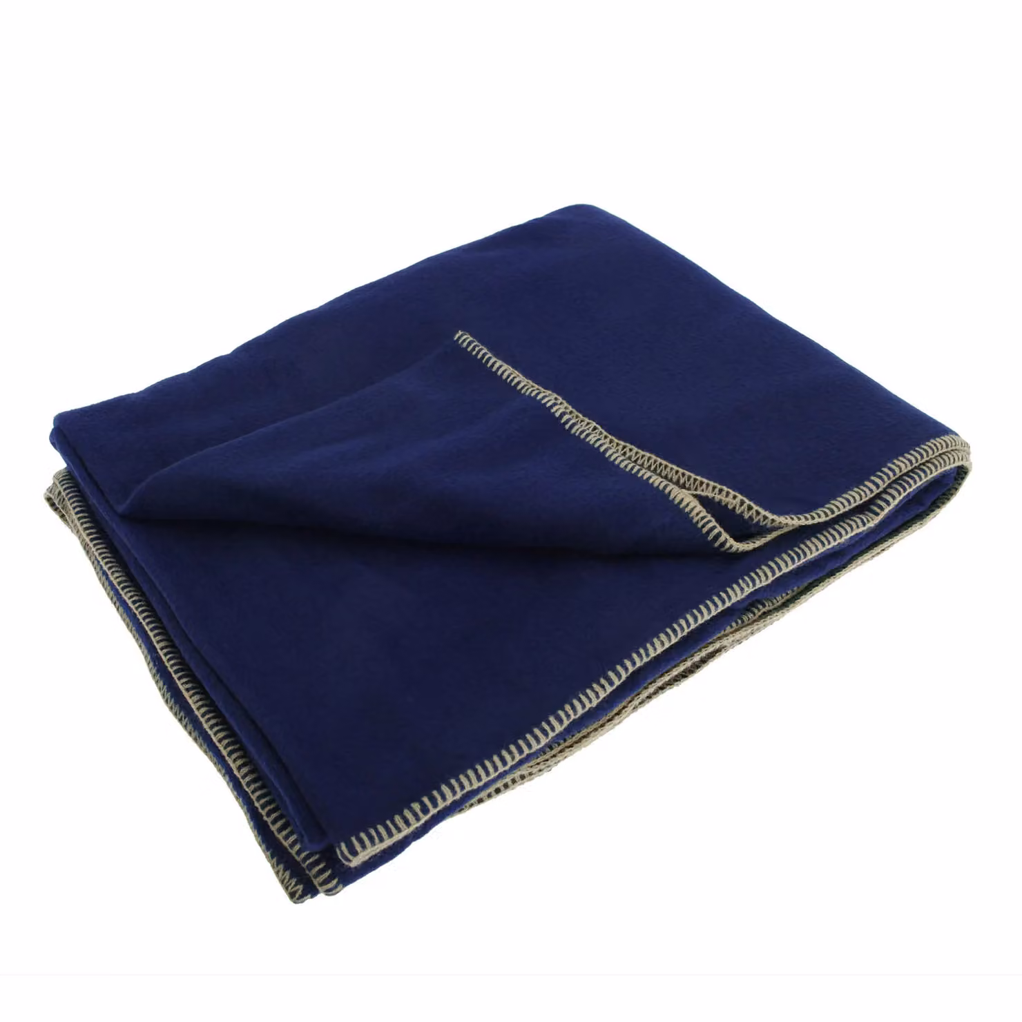 Result Plain Warm Outdoor Fleece Blanket in Blue, W/D/H: 175 x 140 x 1 cm – 2