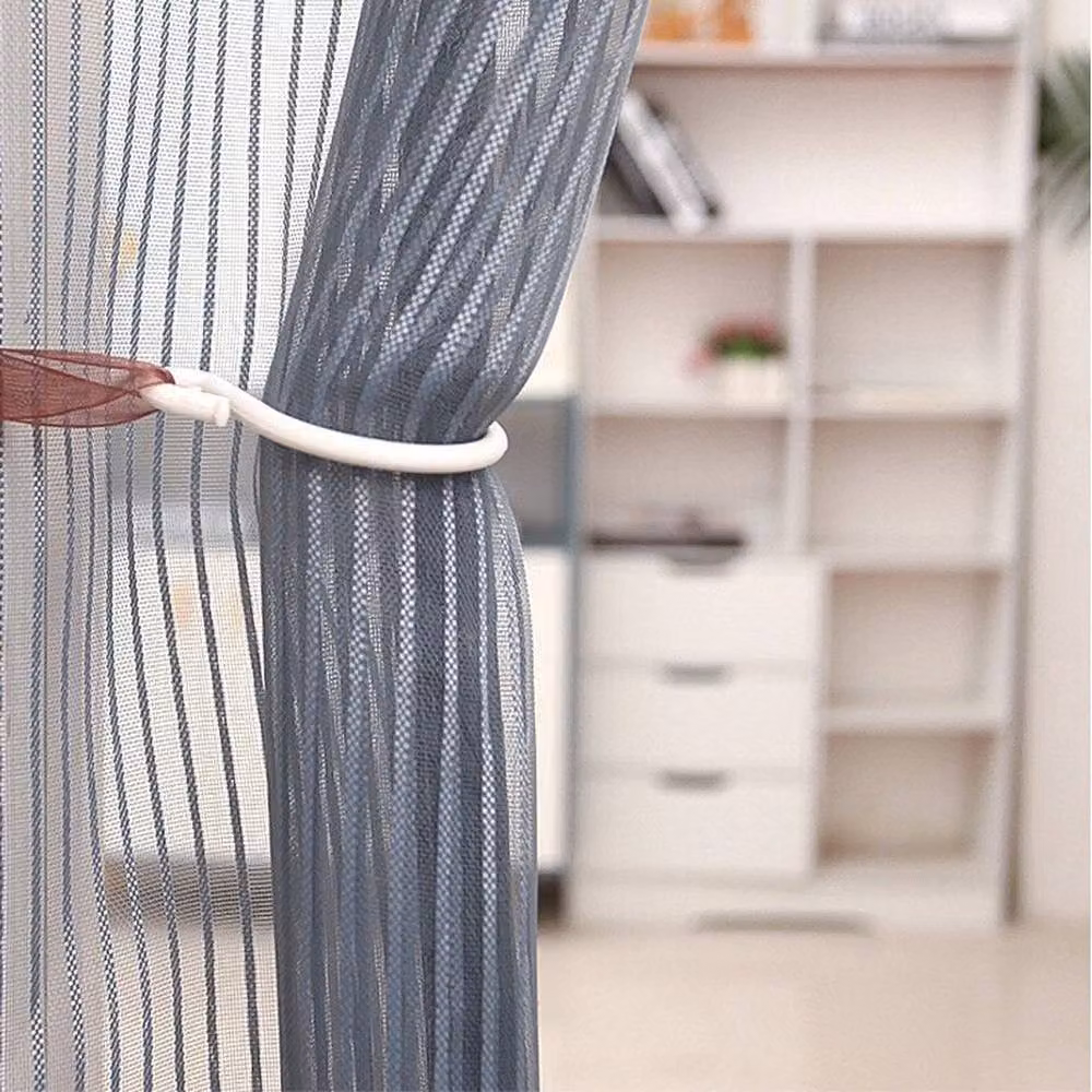 PAWNORA Grey Magic Mesh Curtain Door W: 100 cm, H: 210 cm – 2