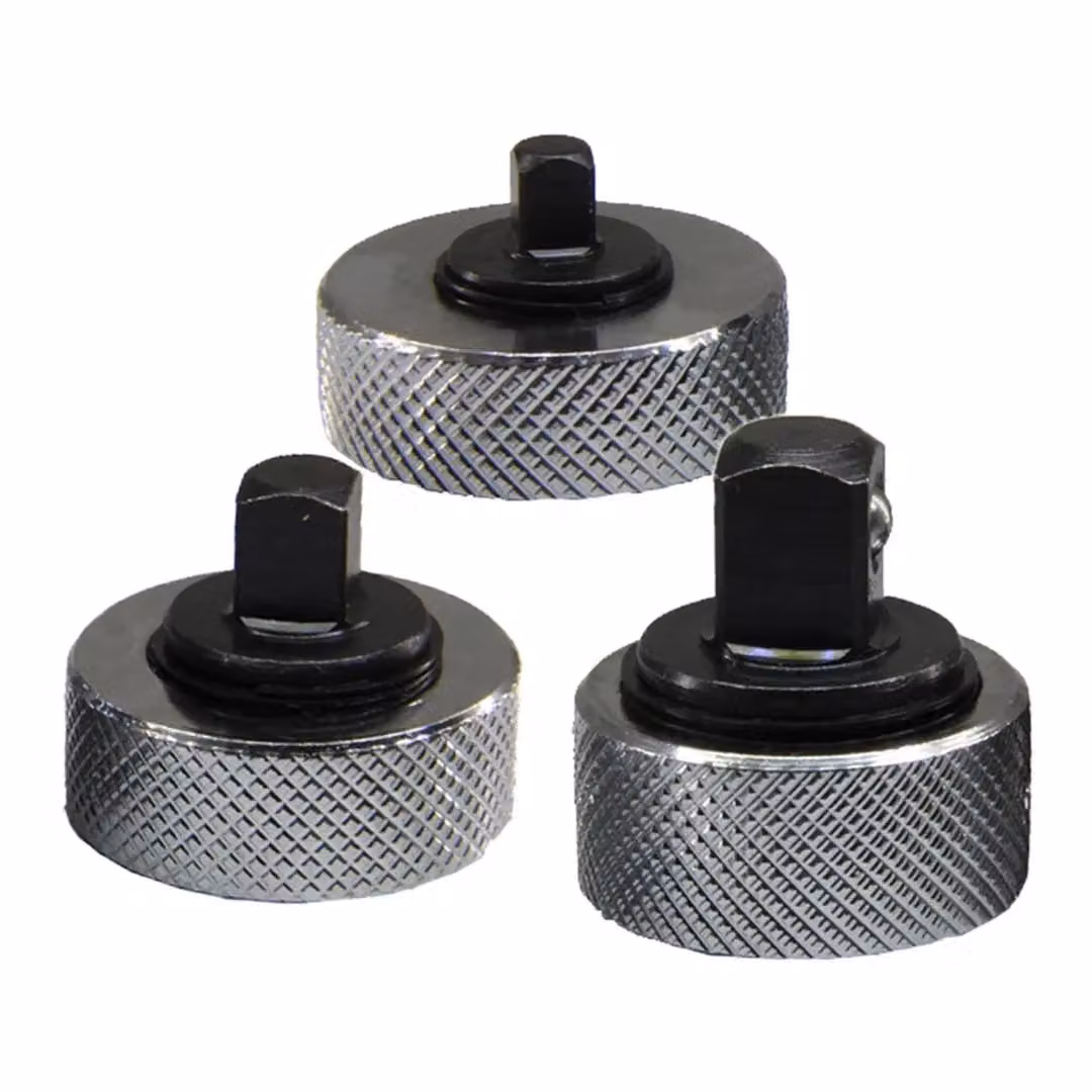 SPETLEK 3 Piece Thumb Lever Socket Wrench Drive Ratchet Set in Silver – 4