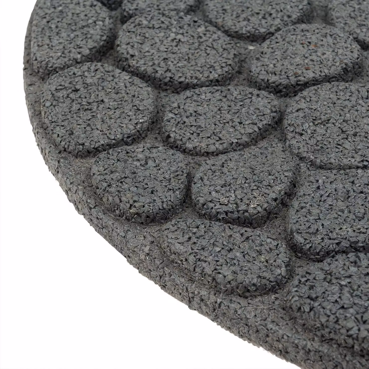 Nicoman Grey Rubber River Rock Garden Stepping Stone – 3